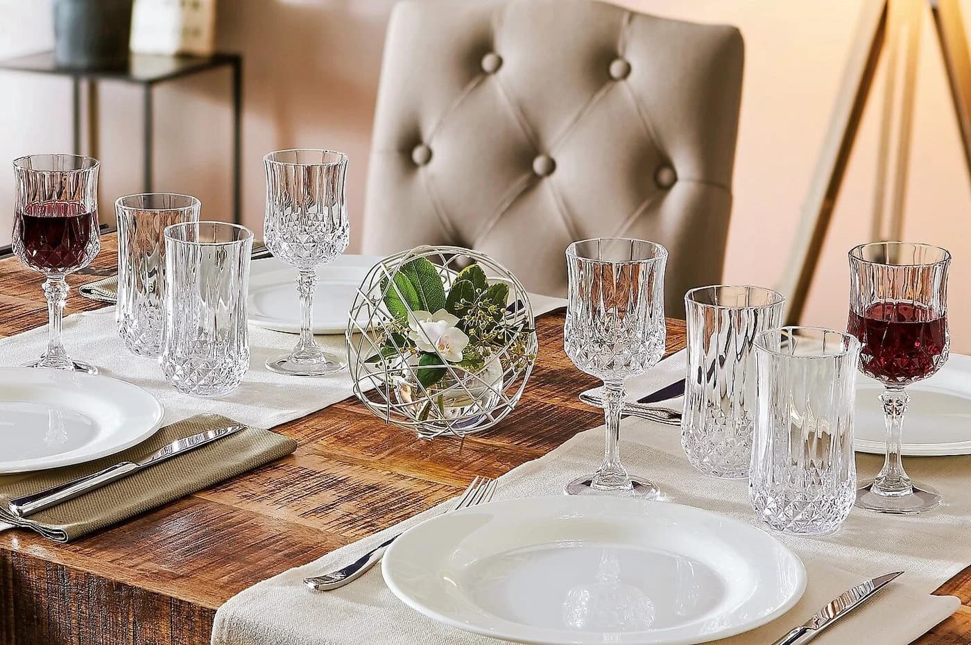 CRISTAL D'ARQUES Longdrink-Set 6-tlg. Eclat Transparent