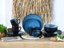 Creatable Kombiservice Capri Blau Keramik 16-teilig Bild 1