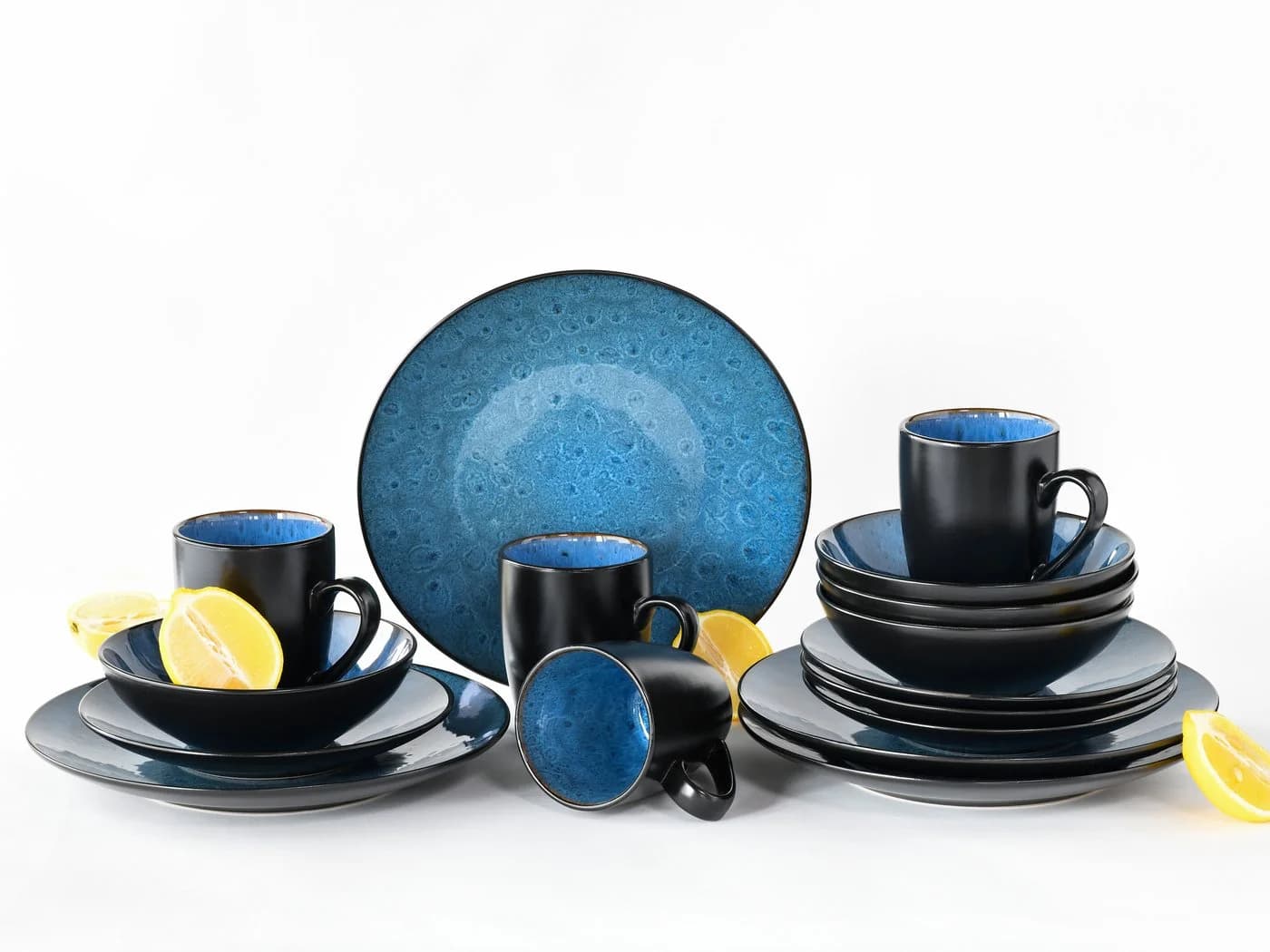 Creatable Kombiservice Capri Blau Keramik 16-teilig - Bild 3