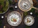 Buntes Geschirr-Set im Landhausstil mit Tiermotiven Bild 5