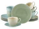 CREATABLE Kaffeeservice Valencia Pastell 18-tlg. Bunt Porzellan Bild 2