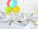 CREATABLE Kombiservice Happy Birthday 10-tlg. Porzellan bunt Bild 3