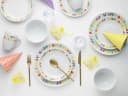 CREATABLE Kombiservice Happy Birthday 10-tlg. Porzellan bunt Bild 4