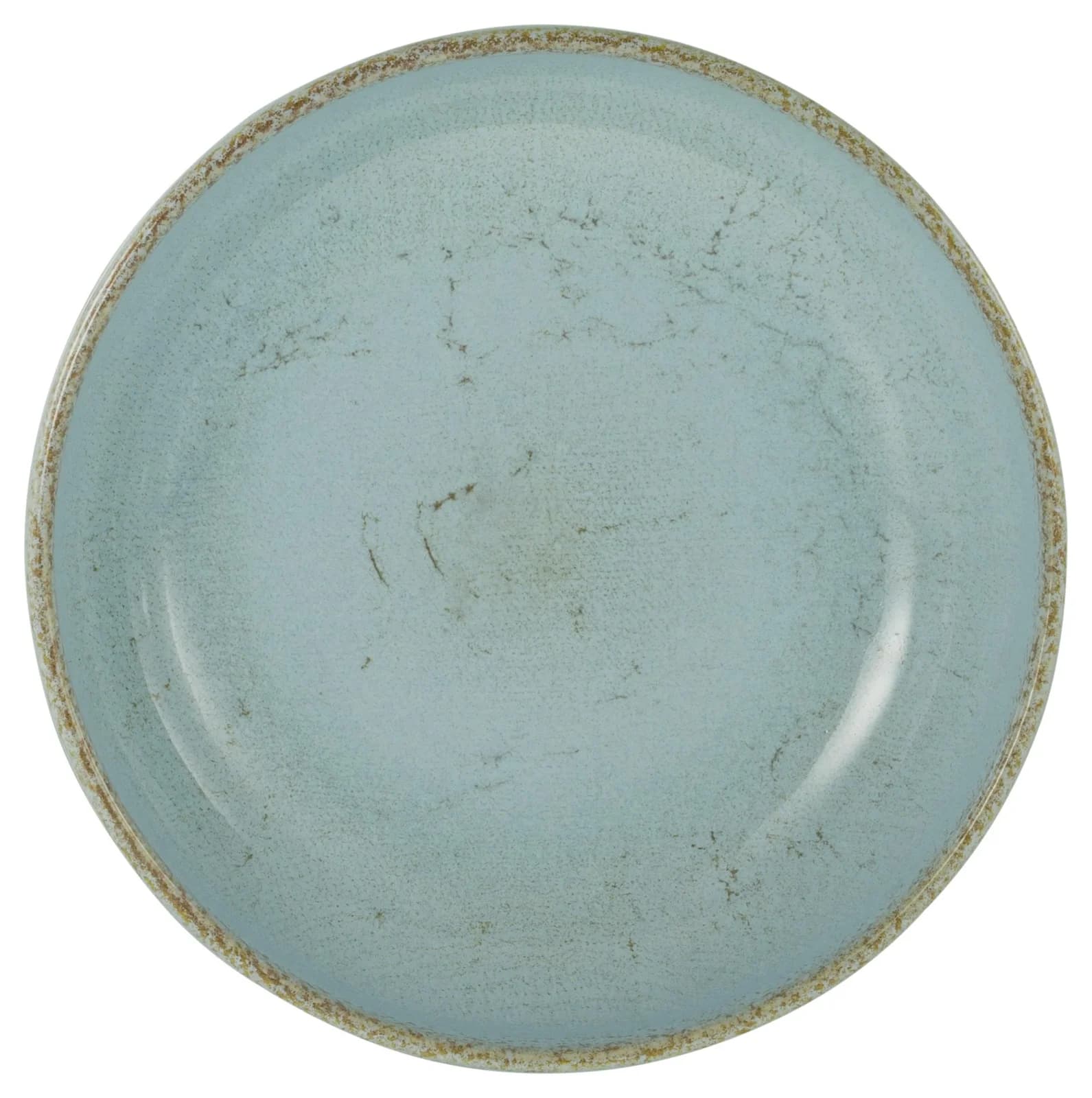 Dipschale UNO Blau Steinzeug glasiert