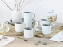 OTTO HOME Kaffeebecher-Set 6-tlg. Steinzeug weiß stone Bild 1