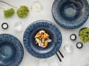 CreaTable Suppenteller Allegra Magic Blue 4er Set Steinzeug Bild 5