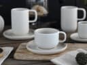 CreaTable Tasse Uno Set 12-tlg. Weiß Steinzeug Bild 1