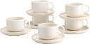 CreaTable Tasse Uno Set 12-tlg. Weiß Steinzeug Bild 2