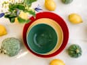 CreaTable Tafelservice Joy Bunt 12-teilig Steinzeug Bild 5