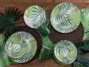 CreaTable Kombiservice Tropicana Grün 16-tlg. Steinzeug Bild 5