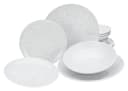 CreaTable Tafelservice Home Blätter 12-teilig Porzellan Bild 2