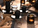 Creatable Espressotassen-Set 12-tlg. Schwarz Steinzeug Soft Touch Black Bild 3