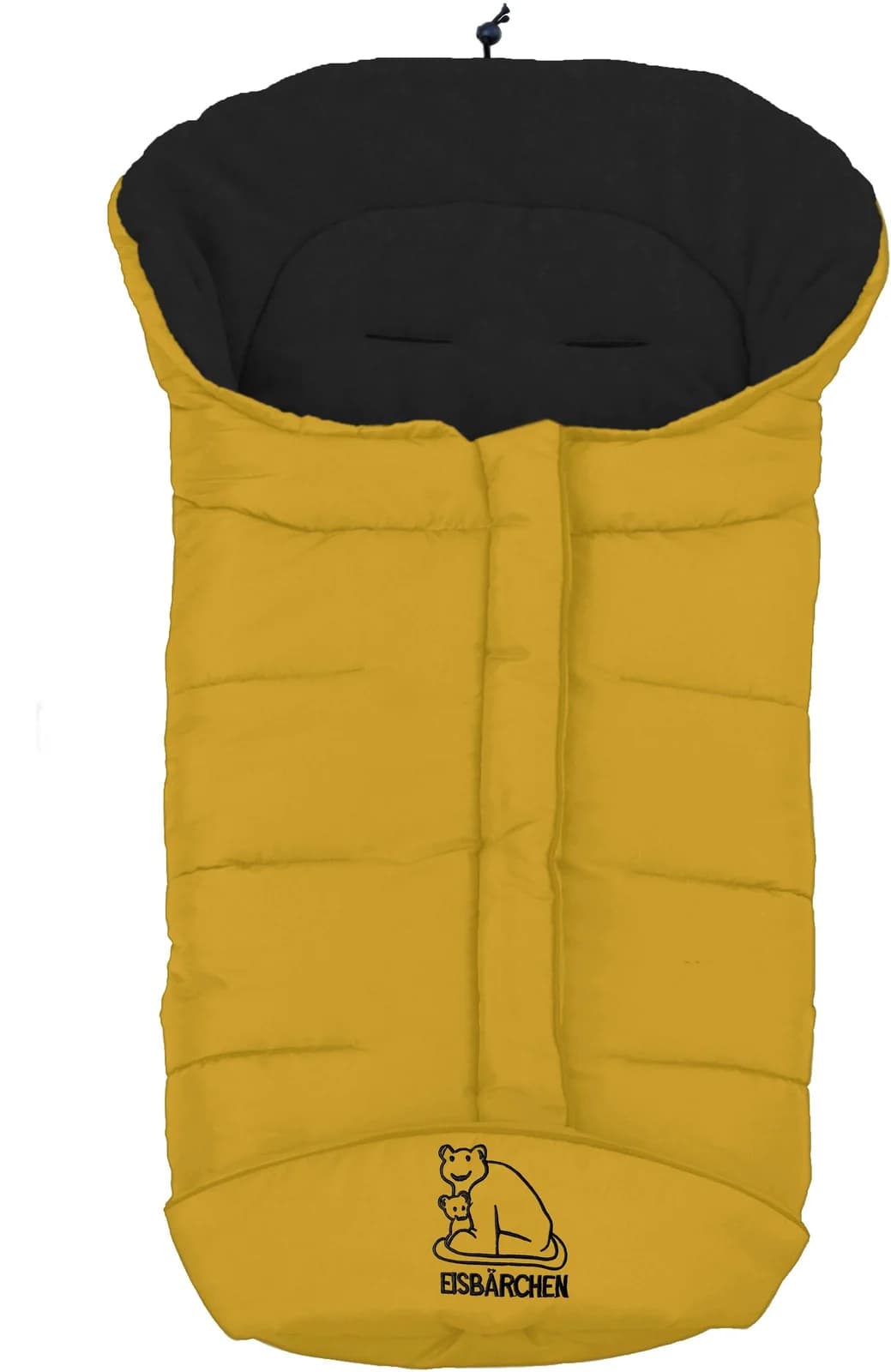 Heitmann Felle Winterfußsack Eisbärchen Kinder Gelb Polyester