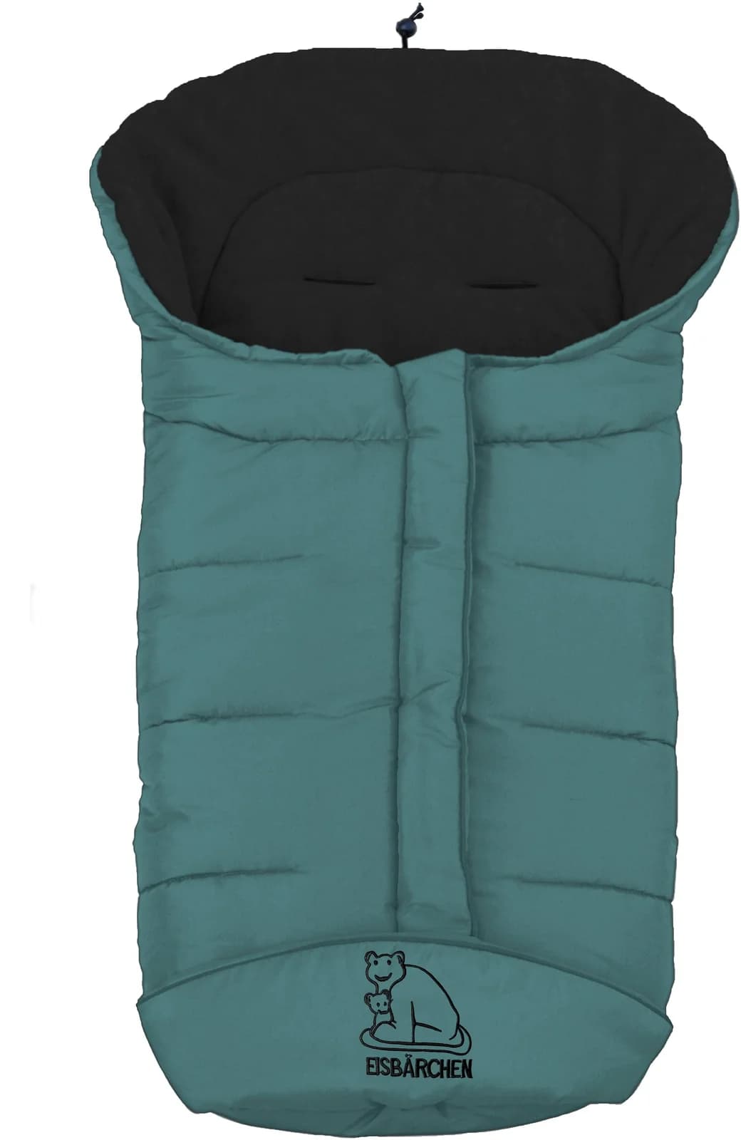 Heitmann Felle Winterfußsack Eisbärchen Blau Polyester Kinderwagen
