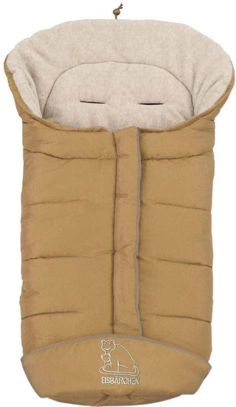 Heitmann Felle Winterfußsack Eisbärchen Beige Polyester Fleece