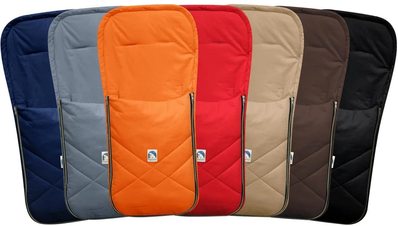 Heitmann Felle Fußsack Eisbärchen Sommerfußsack Kinderwagen Buggy