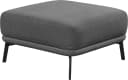 Hocker Pearl Grau Metallfüße 5 Jahre Garantie Bild 2