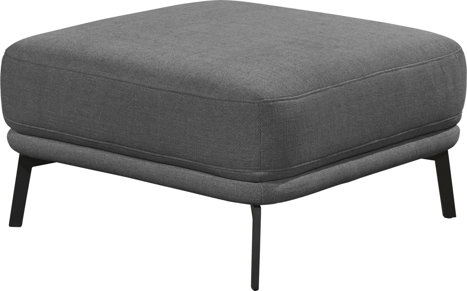 Hocker Pearl Grau Metallfüße 5 Jahre Garantie - Bild 2