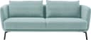 SCHÖNER WOHNEN Sofa Pearl 3-Sitzer Samt Metallfüße Bild 1