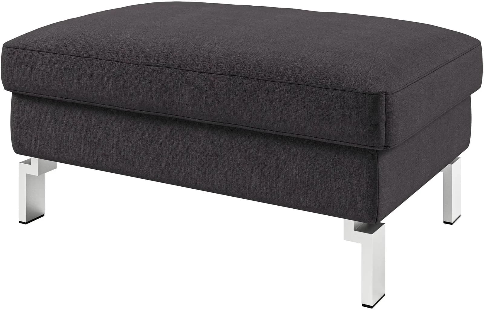 Polsterhocker Lecce grau Candy Serie