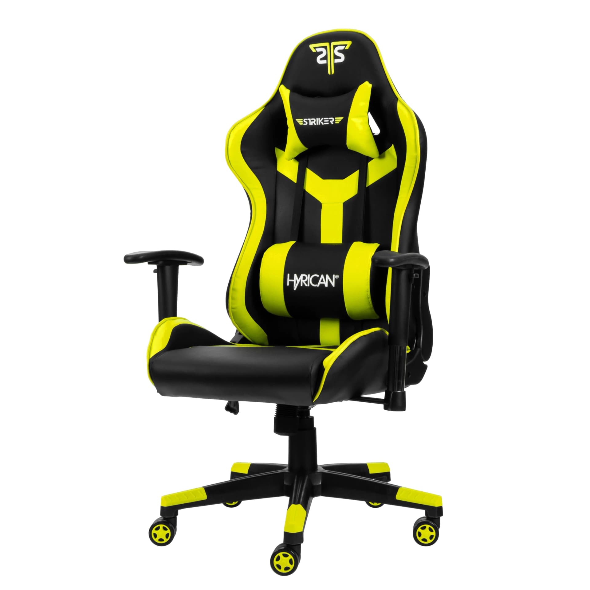 HYRICAN Gaming-Stuhl Striker Copilot Schwarz/Gelb Kunstleder Ergonomisch