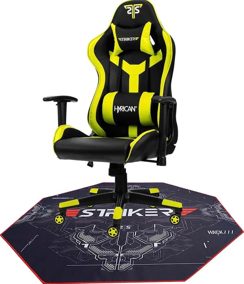 HYRICAN Gaming-Stuhl Copilot Gelb-Schwarz Kunstleder - Bild 2