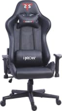 Hyrican Striker Gaming-Stuhl Copilot Schwarz + Bodenschutzmatte Set Bild 1