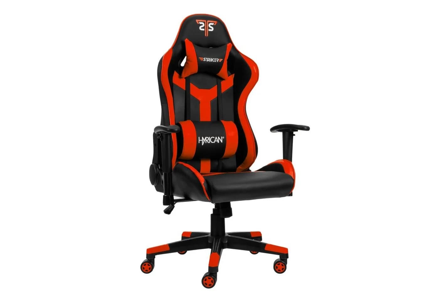 HYRICAN Gaming-Stuhl Copilot Rot/Schwarz mit Lendenkissen - Bild 3