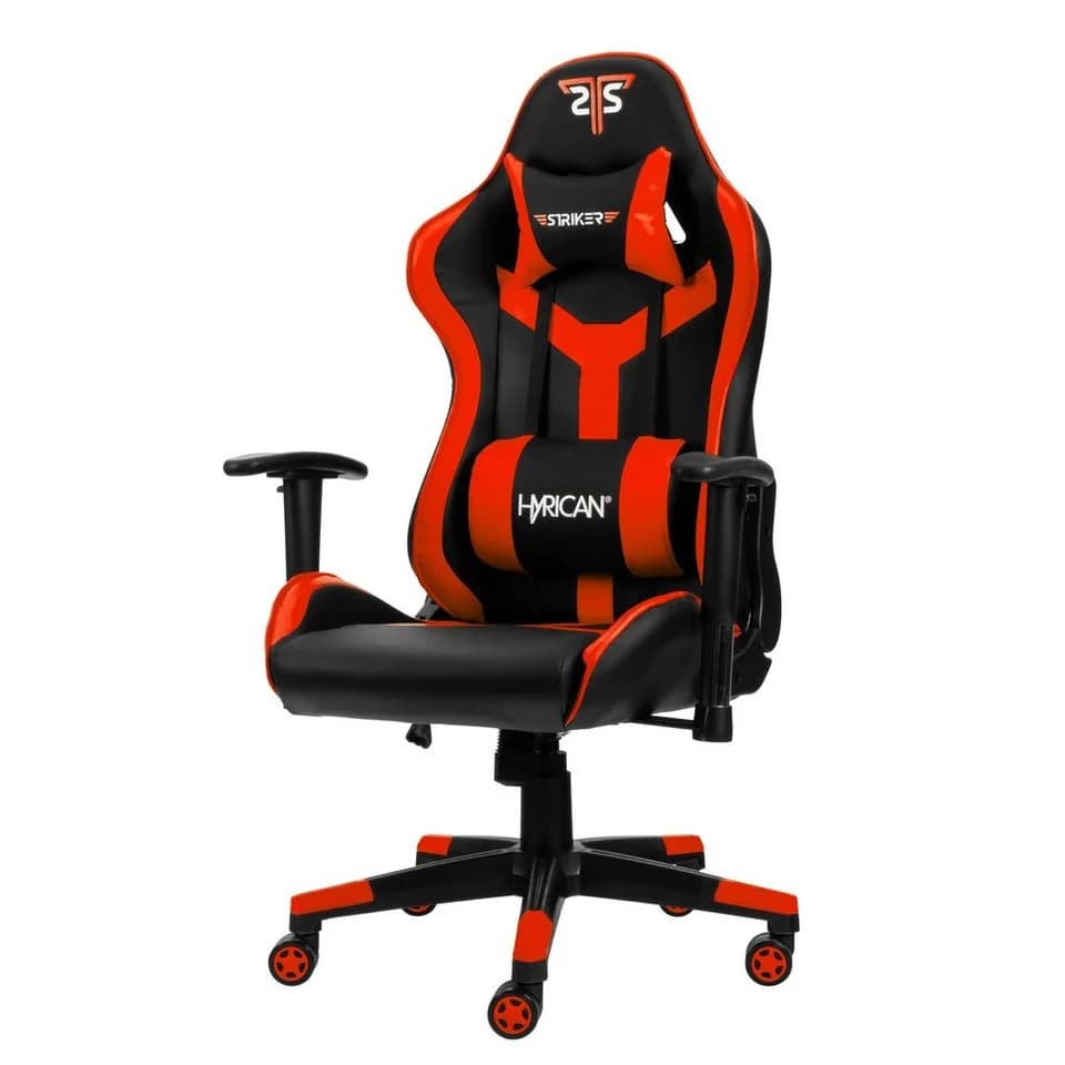 HYRICAN Gaming-Stuhl Copilot Rot/Schwarz mit Lendenkissen - Bild 4
