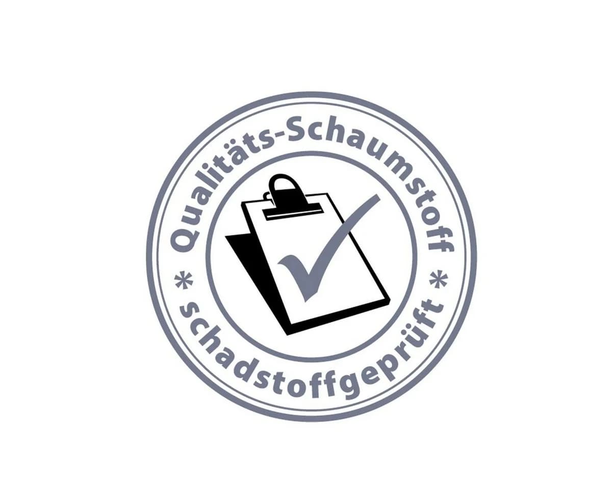 Reisebettmatratze grau mit Dots-Muster - Bild 3