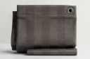 Clever-Kauf-24 Duschvorhang Textil Grau 180x200cm Bild 4