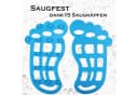 Bestlivings Antirutschfiguren Badewanne 6er Set Bunt TPE Bild 3