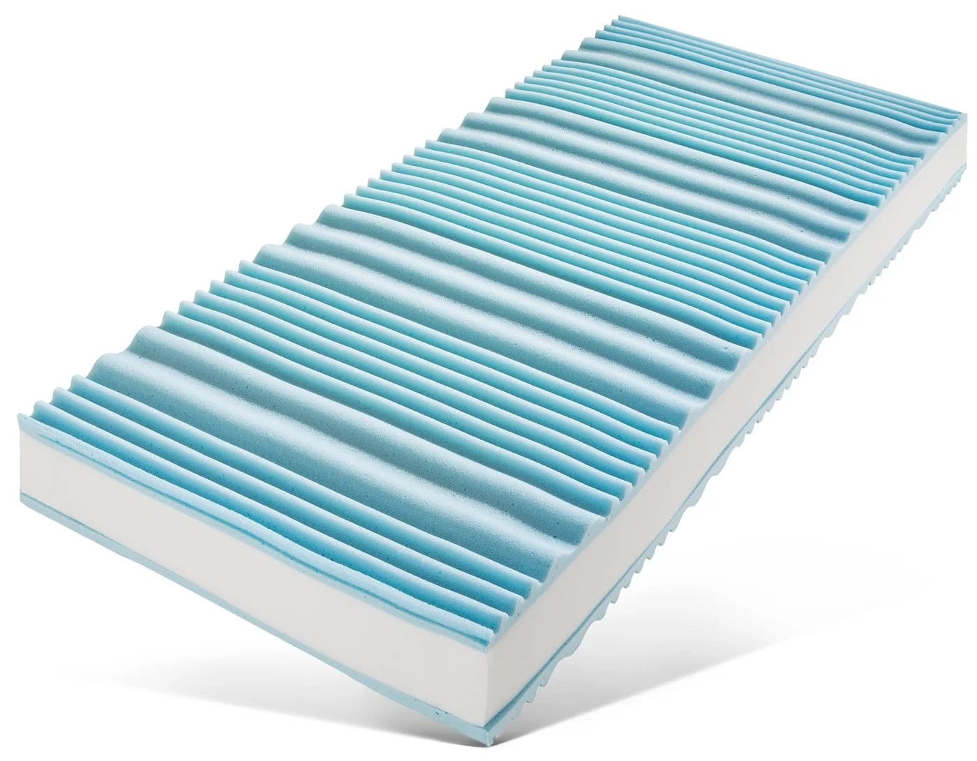 Hn8 Schlafsysteme Dynamic Gel TFK Taschenfederkernmatratze Weiß - Bild 3