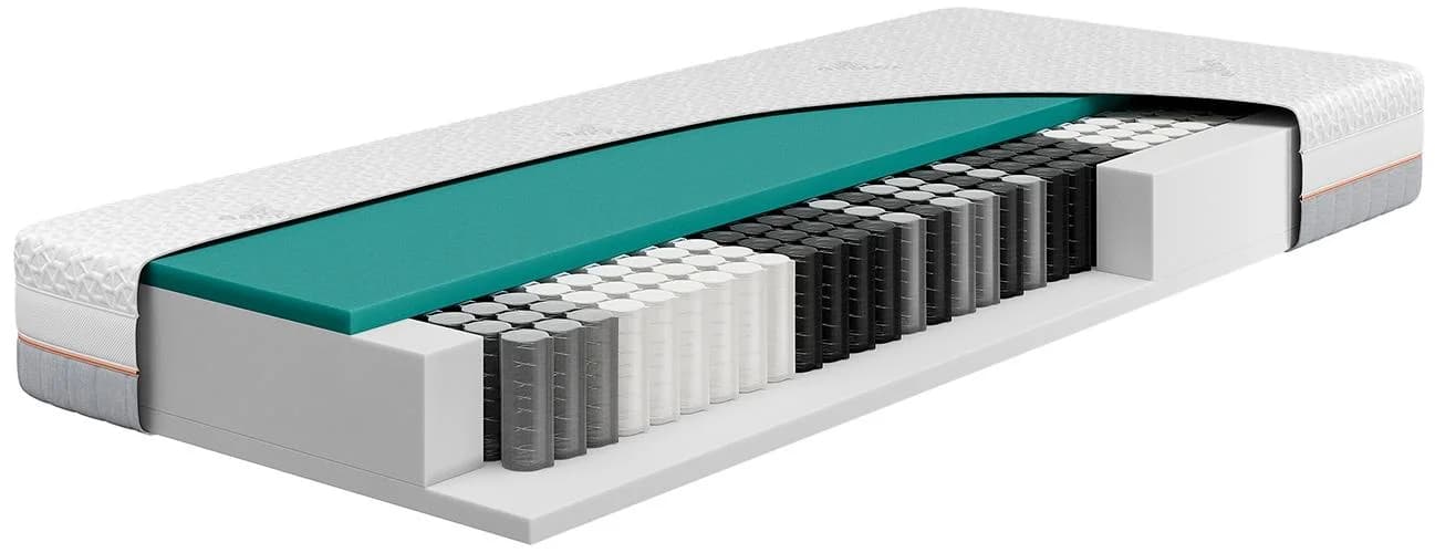 Beka GELTEX Next Horizon TFK 220 Taschenfederkernmatratze Weiß