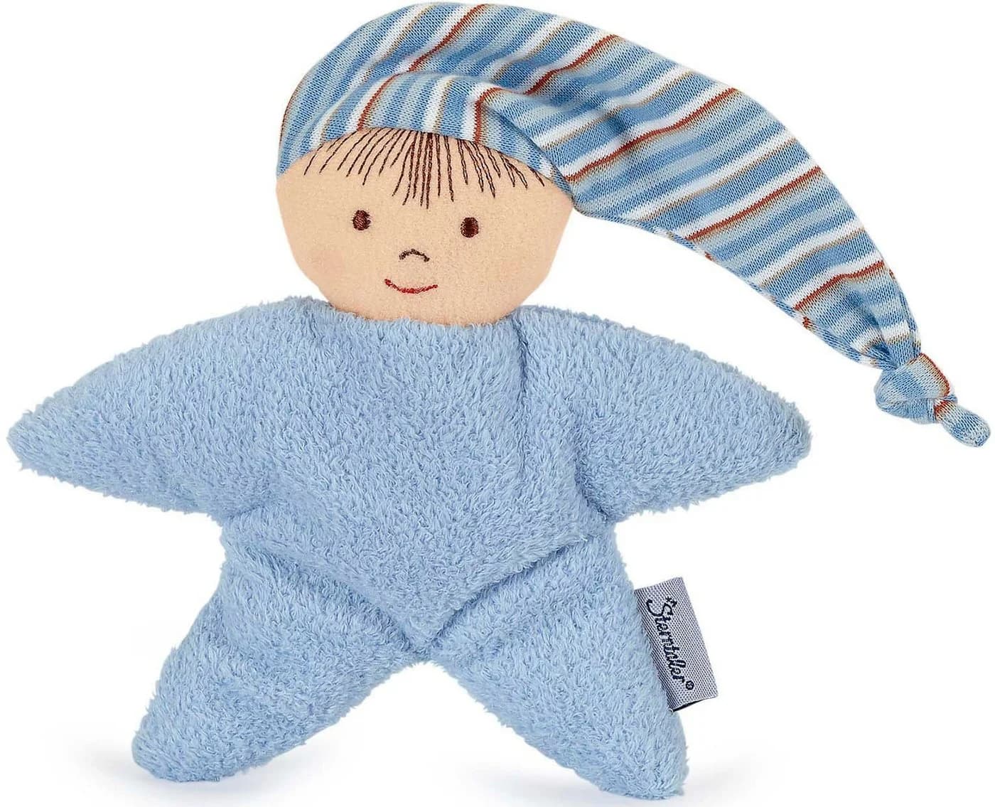 Sterntaler® Stoffpuppe bleu mit Rassel
