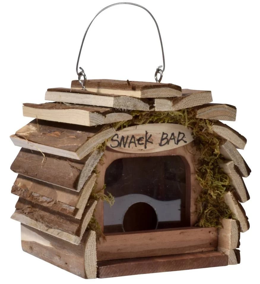 Dobar Vogelhaus Snackbar 16 x 14 x 16 cm
