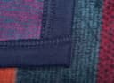 Biederlack Wohndecke Color Squares Blue Baumwoll-Mix Bild 5