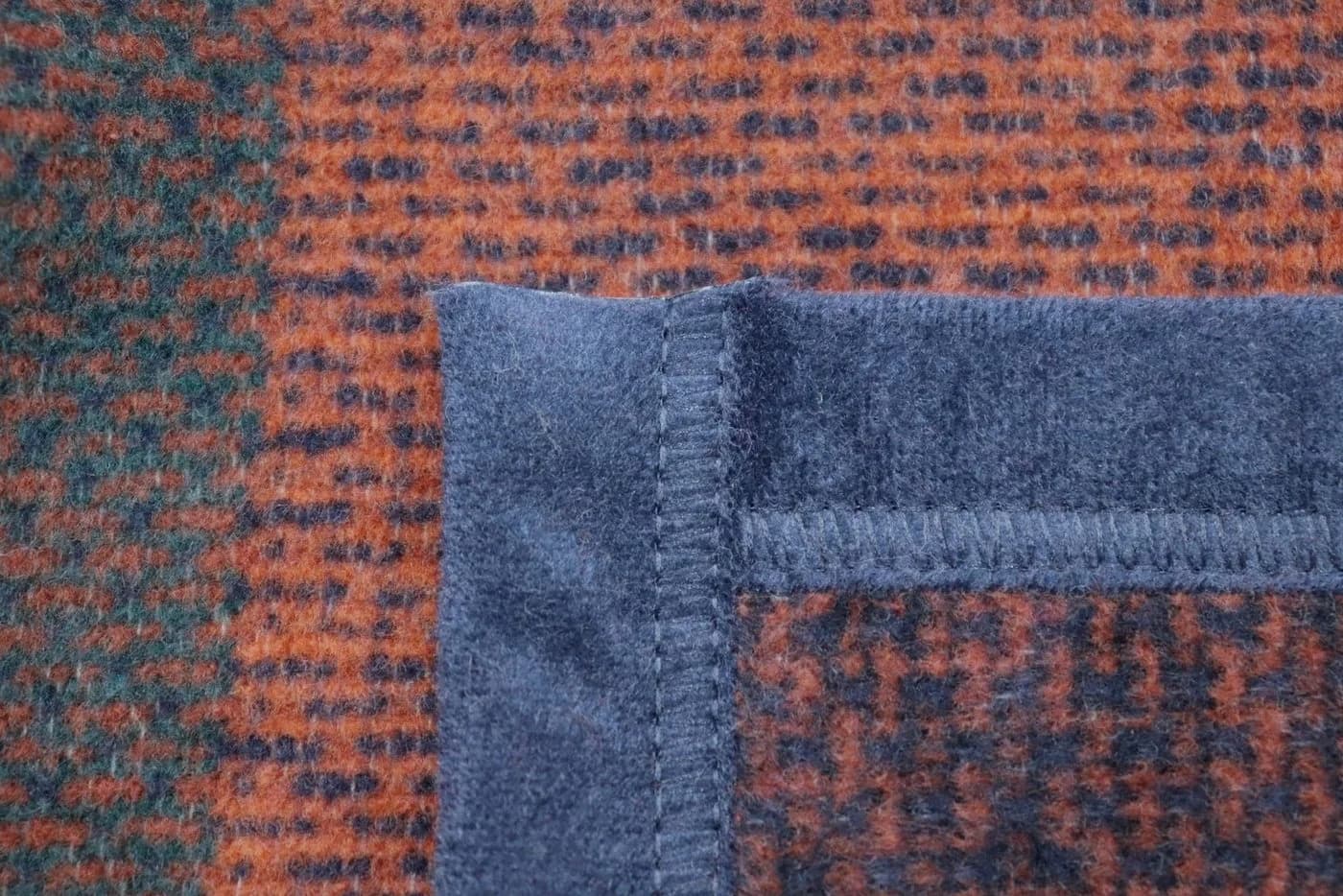 Wohndecke Dark Plum, bunt karierte Sofadecke 150x200, Baumwollmix, Biederlack, Made in Germany - Bild 5