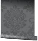 Marburg Vliestapete Schwarz/Silber Barock Damast Glitzer Bild 3