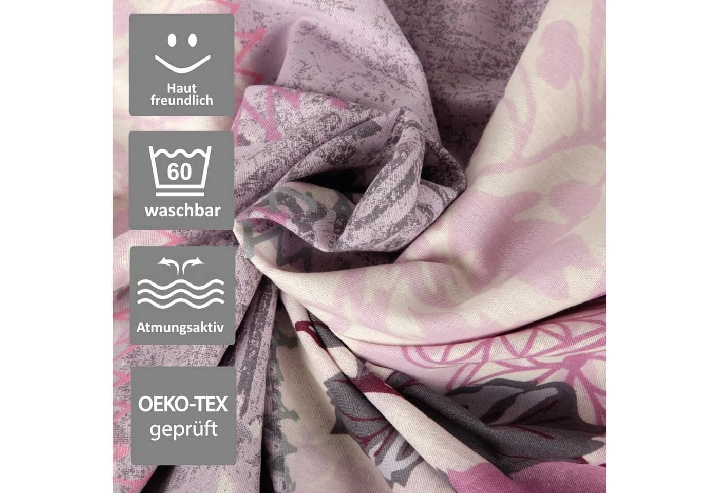 Bestlivings Bettwäsche 2-tlg. 100% Baumwolle Renforce - Bild 5