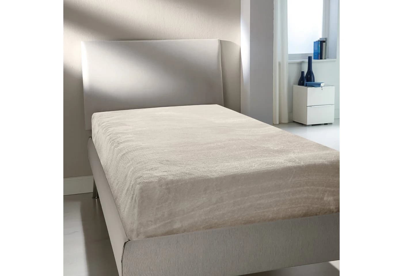 Bestlivings Spannbettlaken Wolkenschloss Cashmere Touch Beige Extra Warm - Bild 2