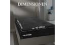 Bestlivings Spannbettlaken Grau Cashmere Touch Mikrofaser Bild 1