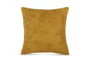 Bestlivings Kissenhülle Chenille Senf 60x60cm Verdeckter Reißverschluss Bild 2