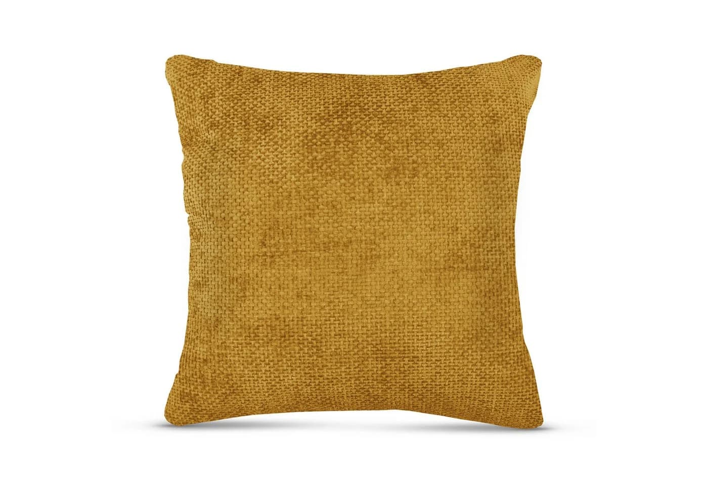 Bestlivings Kissenhülle Chenille Senf 60x60cm Verdeckter Reißverschluss - Bild 2