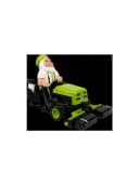 Borussia Mönchengladbach Gartenzwerg Rasenmäher Bild 1