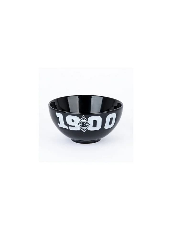 Borussia Mönchengladbach Müslischale „1900“ Schwarz Keramik