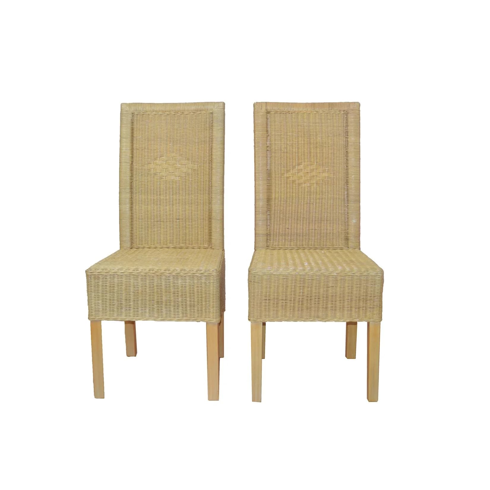 möbel direkt online Rattanstuhl Dieter 2er Set Rattan