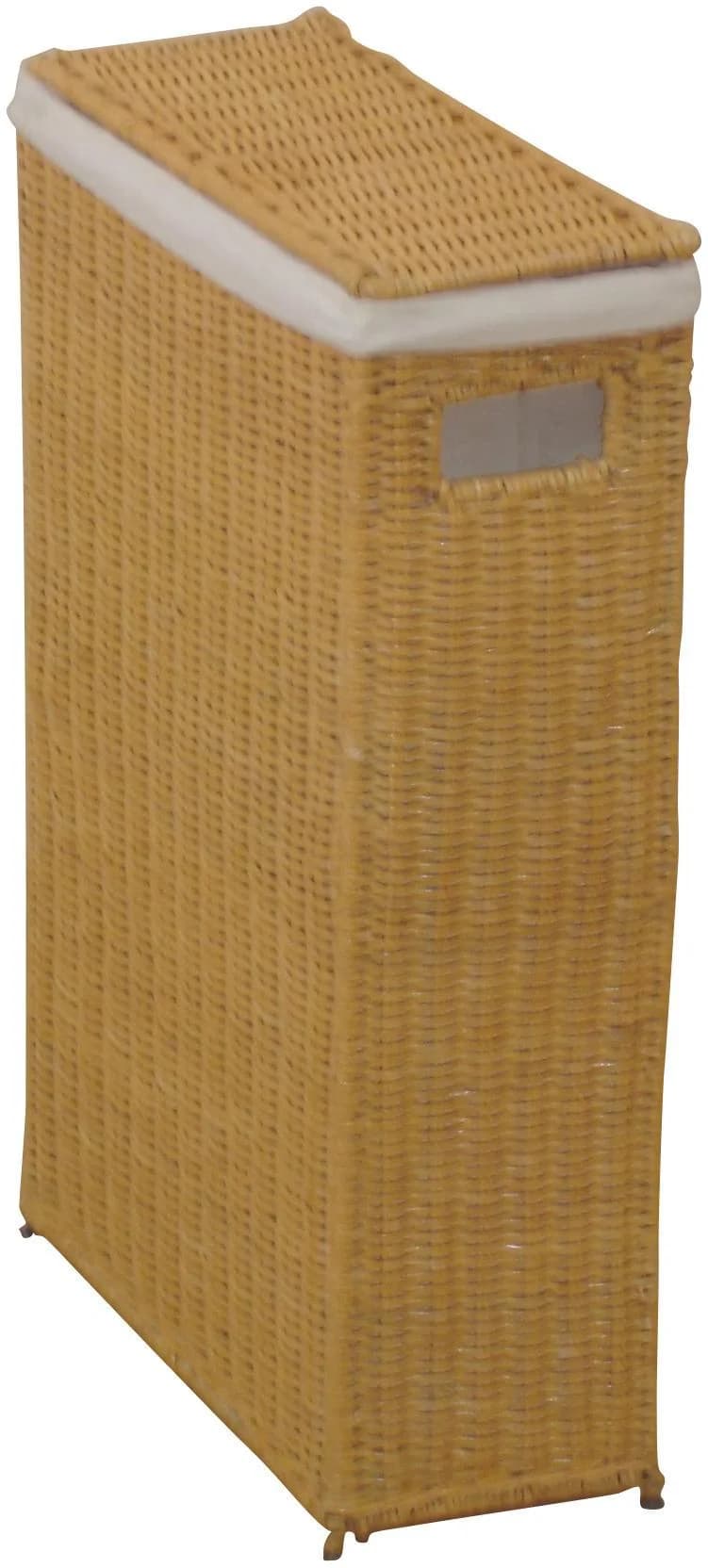 HOFMANN LIVING AND MORE Wäschekorb Beige Natur Rattan Eisen - Bild 2