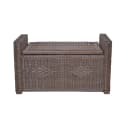 Home affaire Sitztruhe Schönerempfang Braun Rattan Stauraum Bild 1
