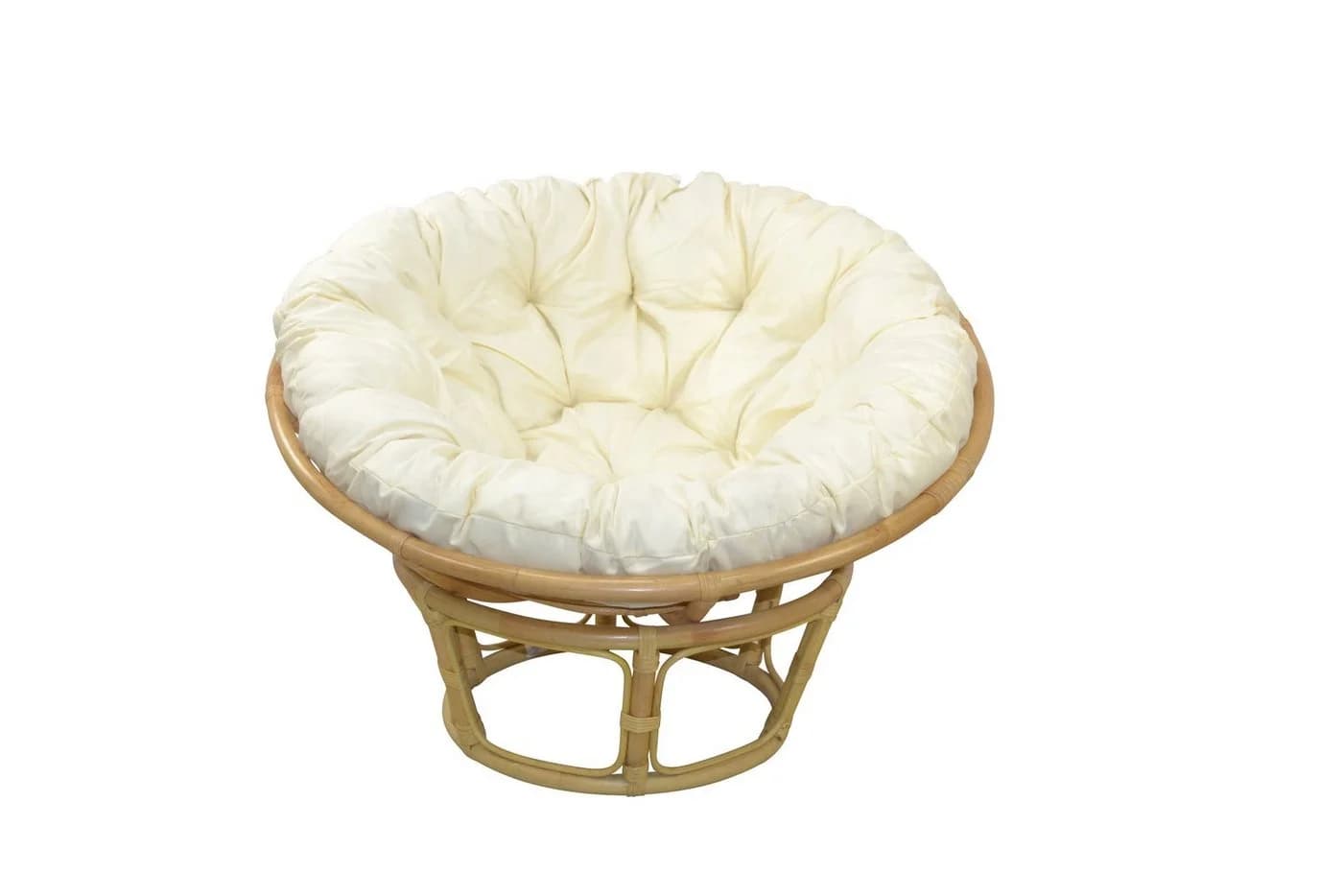 moebel-direkt-online Loungesessel Rattansessel mit bequemer großer Kissenauflage, Sitzschale Ø110 cm - Bild 2